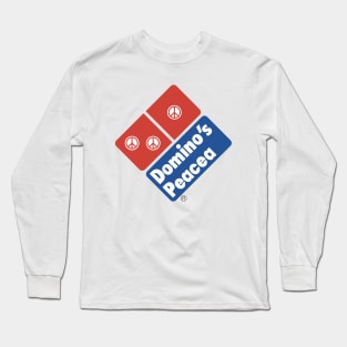 Domino's peacea Long Sleeve T-Shirt